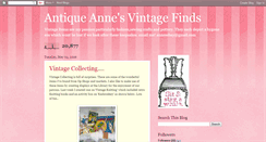 Desktop Screenshot of antiqueanne.blogspot.com