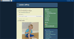 Desktop Screenshot of landonjeffrey.blogspot.com