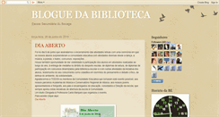 Desktop Screenshot of biblioteca-esb.blogspot.com