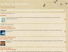 Tablet Screenshot of biblioteca-esb.blogspot.com