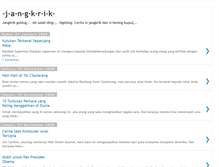 Tablet Screenshot of jangkrikngeblog.blogspot.com
