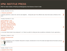 Tablet Screenshot of iipm-press.blogspot.com