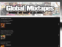 Tablet Screenshot of globalmixtapes.blogspot.com
