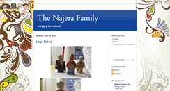 Desktop Screenshot of najerafamily.blogspot.com