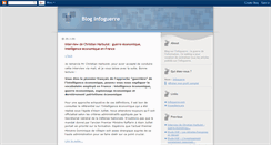 Desktop Screenshot of infoguerre.blogspot.com