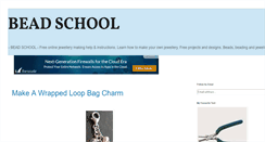 Desktop Screenshot of beadschool.blogspot.com