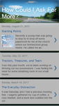 Mobile Screenshot of howcouldiaskformore.blogspot.com
