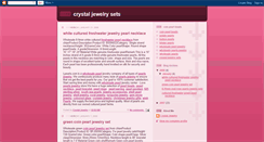 Desktop Screenshot of crystal-jewelry-sets.blogspot.com