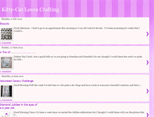 Tablet Screenshot of kitty-cat-loves-crafting.blogspot.com