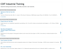 Tablet Screenshot of coit-ind-training.blogspot.com