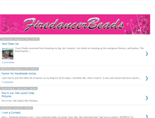 Tablet Screenshot of firedancerbeads.blogspot.com