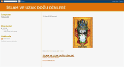 Desktop Screenshot of islamveuzakdogudinleri1.blogspot.com