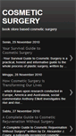 Mobile Screenshot of blogcosmeticsurgery.blogspot.com