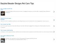 Tablet Screenshot of dazzledbeadertips.blogspot.com
