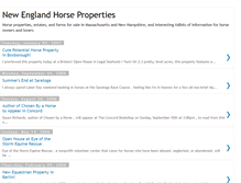 Tablet Screenshot of horseproperties.blogspot.com