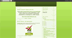 Desktop Screenshot of plaidsirgaerfyrddin.blogspot.com