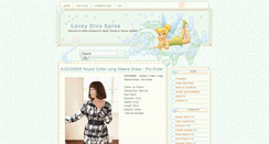 Desktop Screenshot of laceydivaspree.blogspot.com