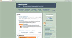 Desktop Screenshot of mobiles-java-games.blogspot.com