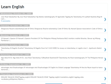 Tablet Screenshot of englishlearningtoread.blogspot.com