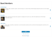 Tablet Screenshot of leadingnotesbandmembers.blogspot.com