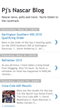 Mobile Screenshot of pjsnascar.blogspot.com