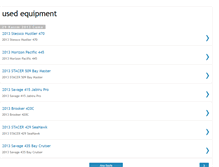 Tablet Screenshot of new-used-equipments.blogspot.com