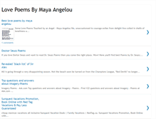 Tablet Screenshot of lovepoems-mayaangelou.blogspot.com