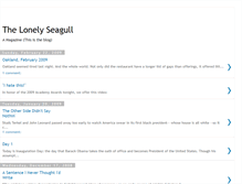 Tablet Screenshot of lonelyseagull.blogspot.com