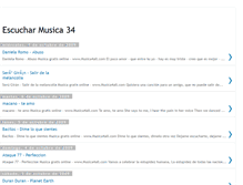 Tablet Screenshot of escucharmusica-34.blogspot.com
