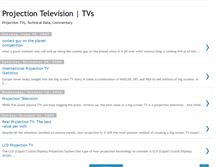 Tablet Screenshot of projectiontvs.blogspot.com
