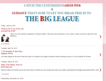 Tablet Screenshot of careeradviceandsearch.blogspot.com