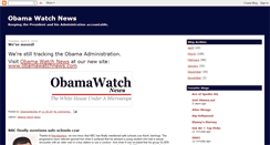 Desktop Screenshot of obamawatchnews.blogspot.com