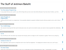 Tablet Screenshot of antimonbakelit.blogspot.com