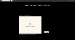 Desktop Screenshot of pamelaandersonvideos.blogspot.com