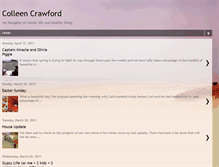 Tablet Screenshot of cococrawford.blogspot.com