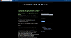 Desktop Screenshot of anestesiologiaemartigo.blogspot.com