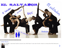 Tablet Screenshot of danzaelsalvador.blogspot.com