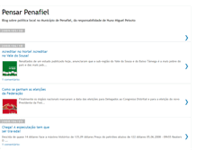 Tablet Screenshot of pensarpenafiel.blogspot.com