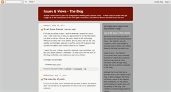 Desktop Screenshot of issuesviews.blogspot.com