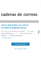 Mobile Screenshot of cadenas-de-correo.blogspot.com