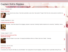 Tablet Screenshot of captainkirksnipples.blogspot.com