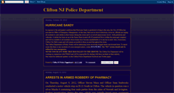 Desktop Screenshot of cliftonpolice.blogspot.com