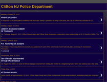 Tablet Screenshot of cliftonpolice.blogspot.com