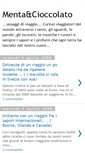 Mobile Screenshot of mentaecioccolato.blogspot.com
