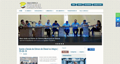 Desktop Screenshot of camaramunicipaldechaval.blogspot.com