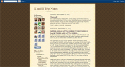 Desktop Screenshot of knbtrip.blogspot.com