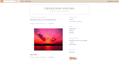 Desktop Screenshot of creativosonline.blogspot.com