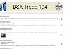 Tablet Screenshot of bsatroop104.blogspot.com