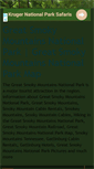 Mobile Screenshot of greatsmokymountainsnationalparkmap.blogspot.com