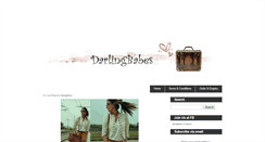 Desktop Screenshot of darlingbabes.blogspot.com